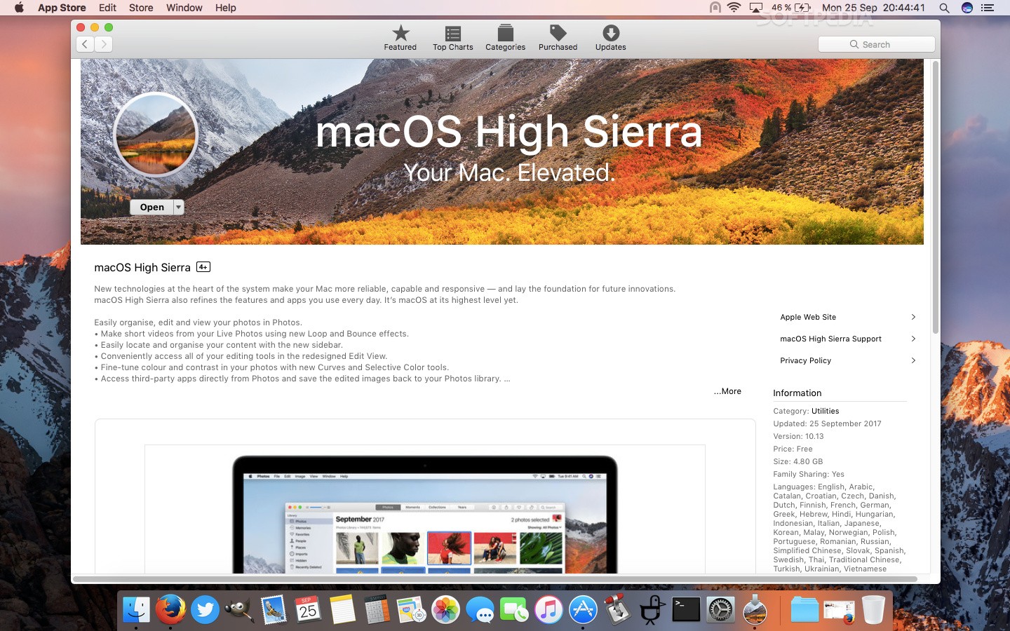 Top 10 features for mac os high sierra 10 13 6 iso download